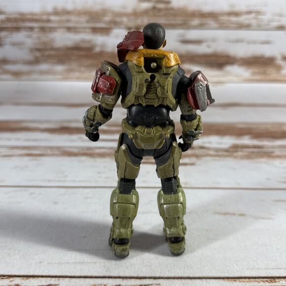 McFarlane Toys Halo Reach Series 1 Noble Team Spartan Jorge Action Figure 2010 - Picture 3 of 4